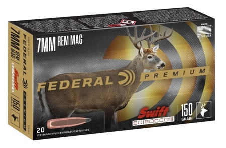 FED 7MM 150GR SCIROCCO 20 - Carry a Big Stick Sale